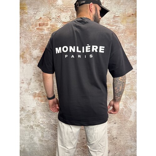 Monlière Paris Oversized T-Shirt Black Monlière Paris Oversized T-Shirt Black