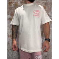 Arid Oversized Tee Offwhite Pink