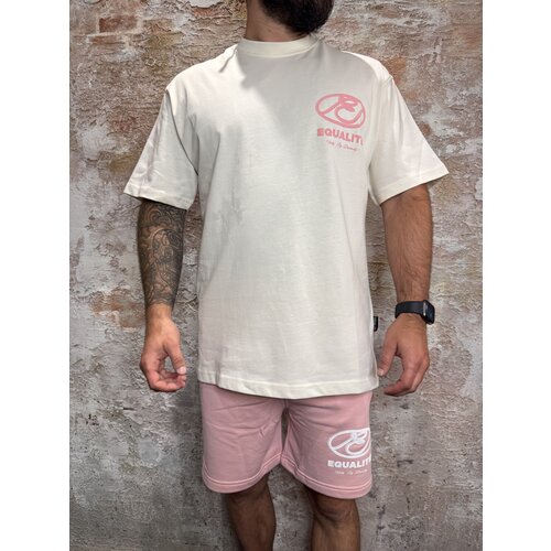 Equalité Arid Oversized Tee Offwhite Pink