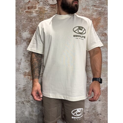Equalité Arid Oversized Tee Offwhite Taupe Equalité Arid Oversized Tee Offwhite Taupe