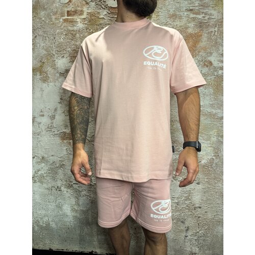 Equalité Arid Oversized Tee Pink