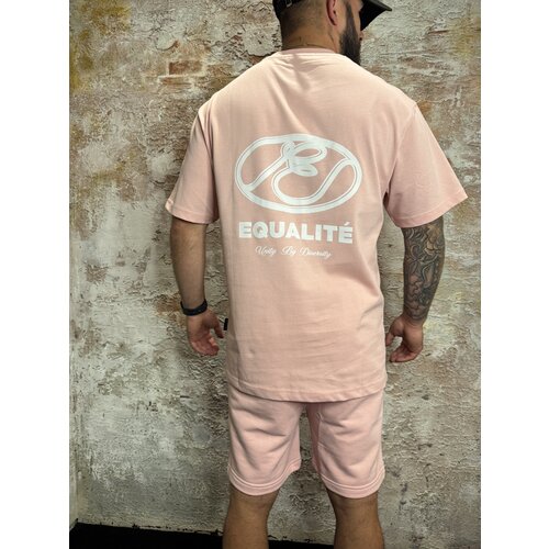 Equalité Arid Oversized Tee Pink
