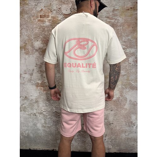 Equalité Arid Oversized Tee Offwhite Pink
