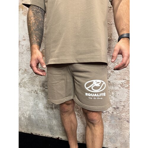 Equalité Arid Oversized Short Taupe Equalité Arid Oversized Short Taupe