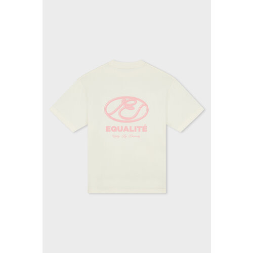 Equalité Arid Oversized Tee Offwhite Pink