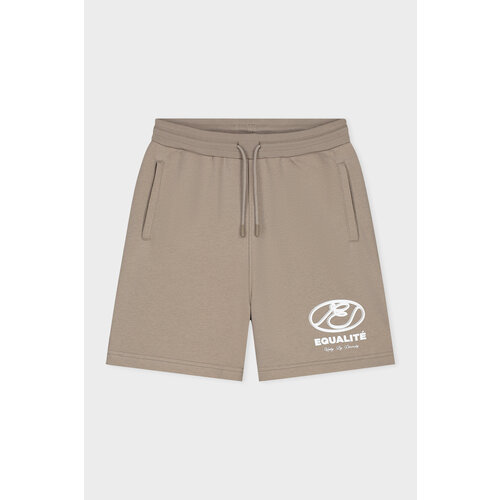 Equalité Arid Oversized Short Taupe