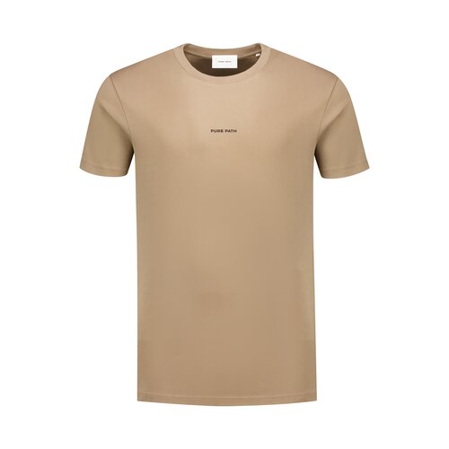 Pure Path Call Me If You Get Lost T-Shirt Taupe