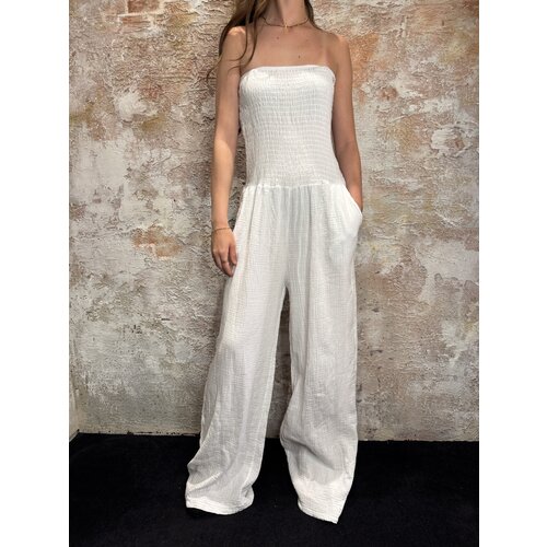 Have2Have Musthaves Offshoulder Jumpsuit White Have2Have Musthaves Offshoulder Jumpsuit White
