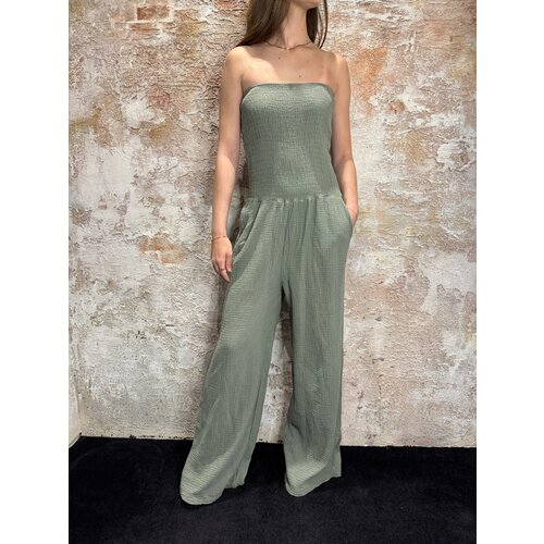 Have2Have Musthaves Offshoulder Jumpsuit Green Have2Have Musthaves Offshoulder Jumpsuit Green