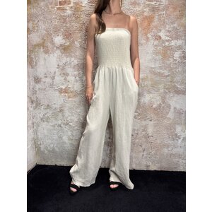 Have2Have Musthaves Offshoulder Jumpsuit Beige