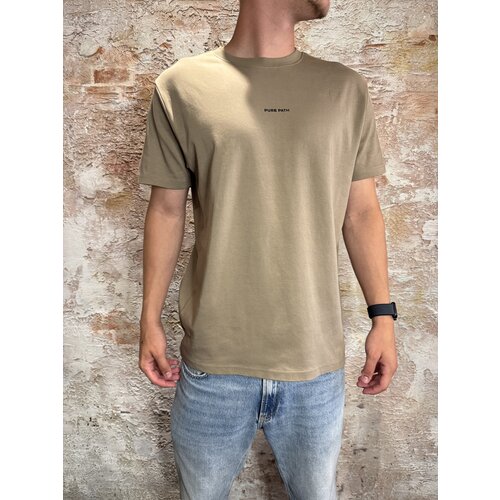 Pure Path Call Me If You Get Lost T-Shirt Taupe