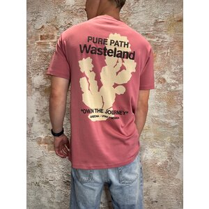 Pure Path Desert Wasteland T-shirt Raspberry