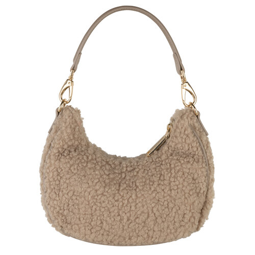 Valentino by Mario Valentino Special Camy Hobo Taupe Valentino by Mario Valentino Special Camy Hobo Taupe
