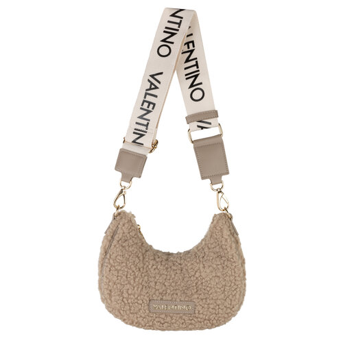 Valentino by Mario Valentino Special Camy Hobo Taupe Valentino by Mario Valentino Special Camy Hobo Taupe