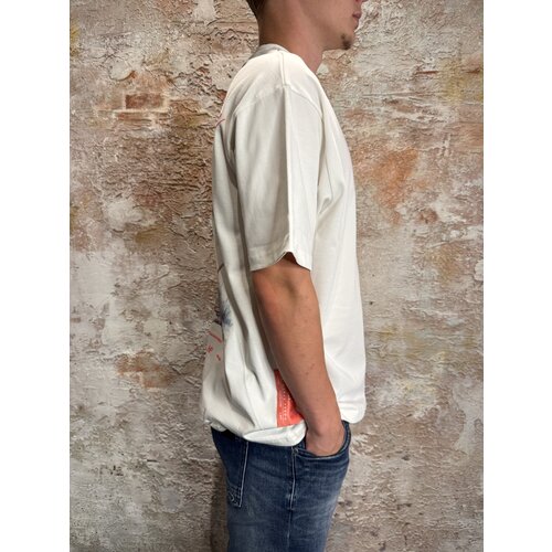 Le Monde Perdu Flamingo T-Shirt Ecru Le Monde Perdu Flamingo T-Shirt Ecru