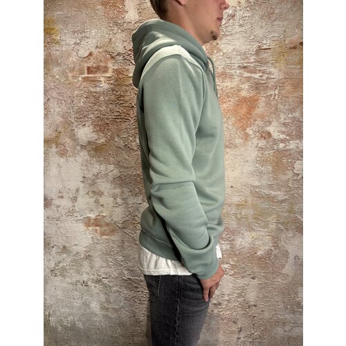 Pure Path Essential Logo Hoodie Army Green Pure Path Essential Logo Hoodie Army Green