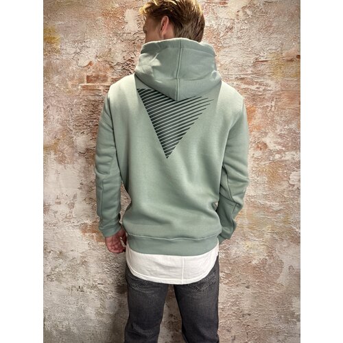 Pure Path Essential Logo Hoodie Army Green Pure Path Essential Logo Hoodie Army Green