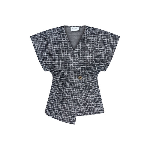 Sisters Point Evela-VE1 Top Black Check Sisters Point Evela-VE1 Top Black Check