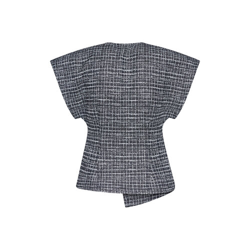 Sisters Point Evela-VE1 Top Black Check Sisters Point Evela-VE1 Top Black Check