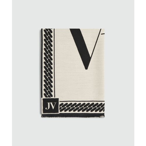 Josh V Lana Scarf Black Cream