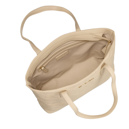 Valentino by Mario Valentino Pansy Shopping Ecru VBS8PG01 Valentino by Mario Valentino Pansy Shopping Ecru VBS8PG01