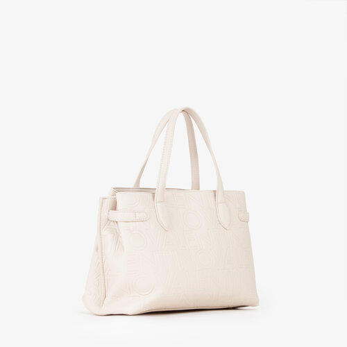 Valentino by Mario Valentino Pansy Shopping Ecru VBS8PG04 Valentino by Mario Valentino Pansy Shopping Ecru VBS8PG04