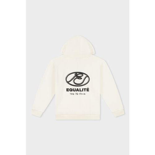 Equalité Equalité Arid Oversized Zip Hoodie Off White