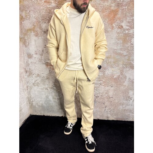 Equalité Fluffy Knit Pants Off White