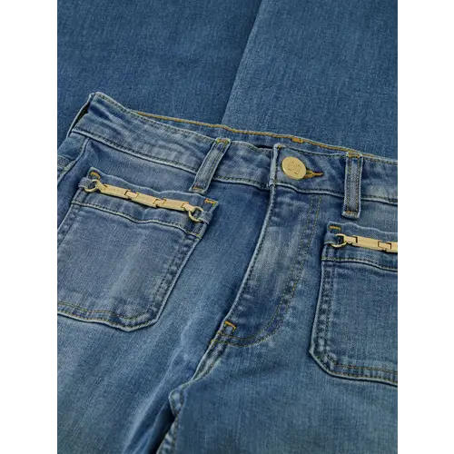 Nikkie Kyoto Blue Jeans Mid Blue