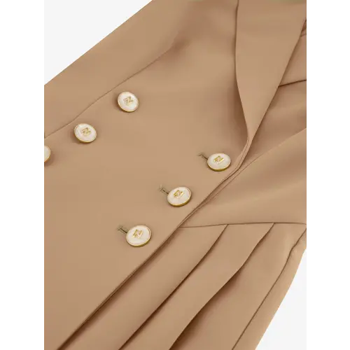 Nikkie Loja Blazer Dress Hazelnut