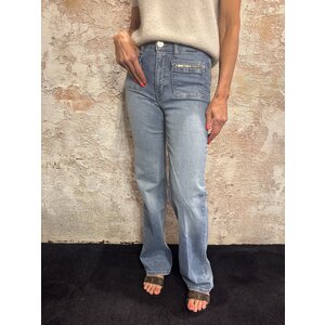 Nikkie Kyoto Blue Jeans Mid Blue