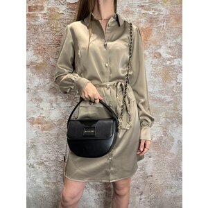 Valentino by Mario Valentino Wannabe Re Flap Bag Nero