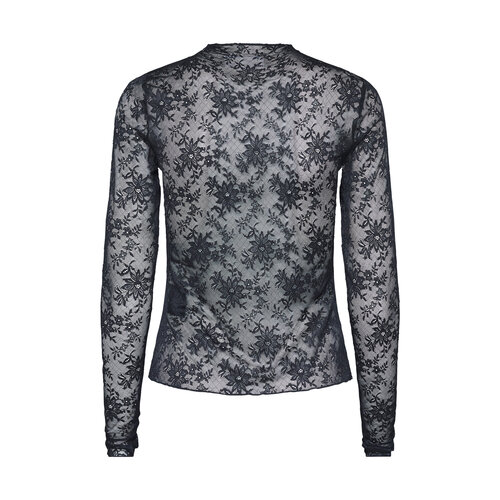 Sisters Point Edana Lace Top Black
