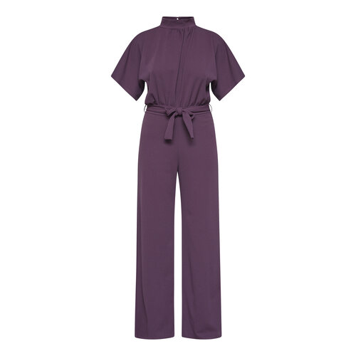 Sisters Point Jumpsuit Girl-Ju Bordeaux