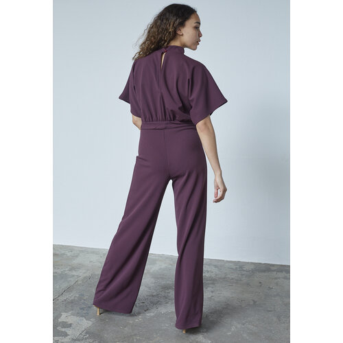 Sisters Point Jumpsuit Girl-Ju Bordeaux