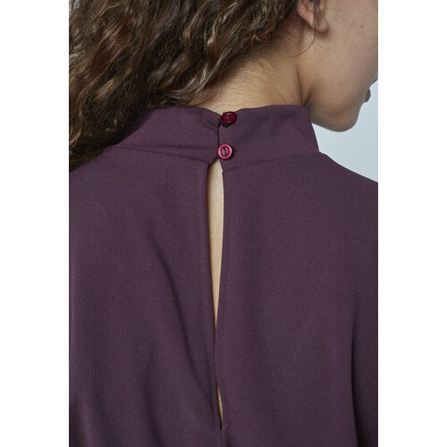 Sisters Point Jumpsuit Girl-Ju Bordeaux