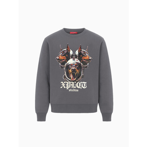 Xplct Studios Doberman Crewneck Grey