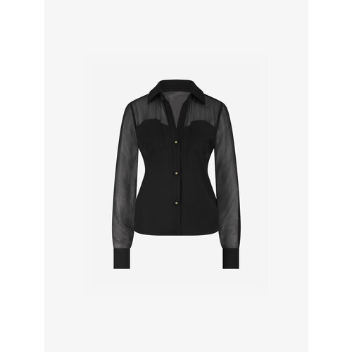 Nikkie Larisa Losvallende Blouse Black