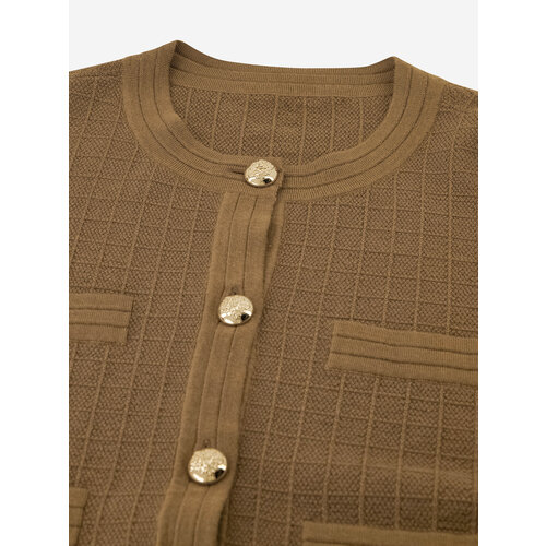 Nikkie Limeira Knitted Vest Toffee