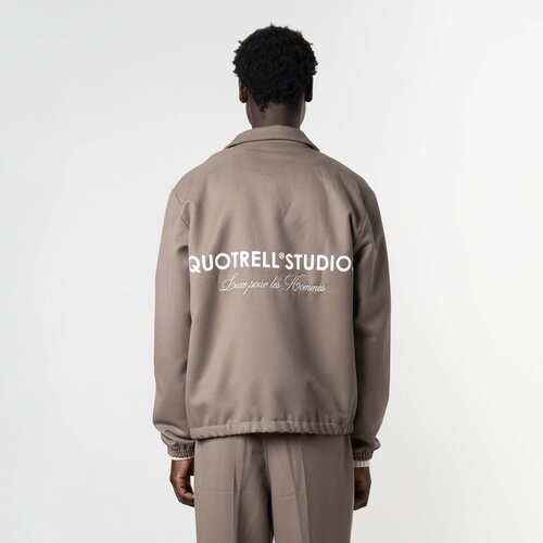 Quotrell Studios Jacket Taupe