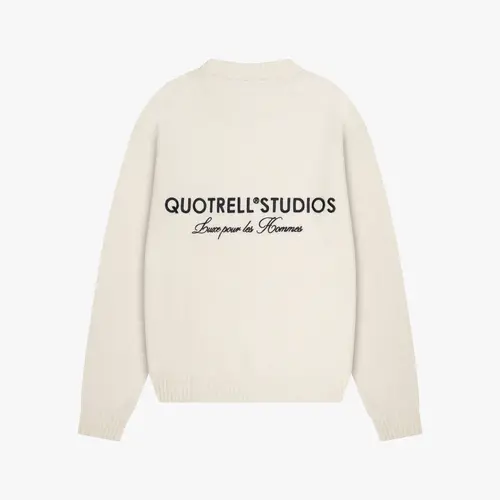 Quotrell Aurora Knitted Sweater Ecru