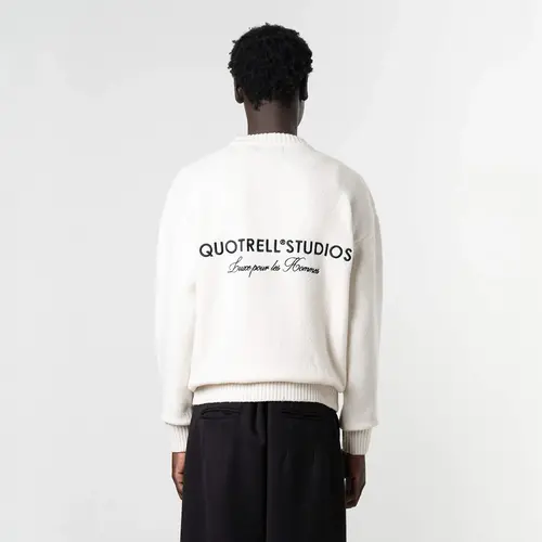 Quotrell Aurora Knitted Sweater Ecru