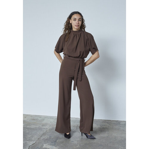 Sisters Point Jumpsuit Girl-Ju Chocolate