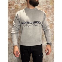 Mondrian Knitted Sweater Grey