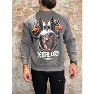 Xplct Studios Doberman Crewneck Grey