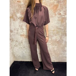 Sisters Point Jumpsuit Girl-Ju Bordeaux