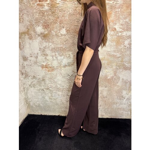 Sisters Point Jumpsuit Girl-Ju Bordeaux