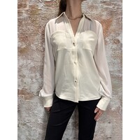 Larisa Losvallende Blouse Cream