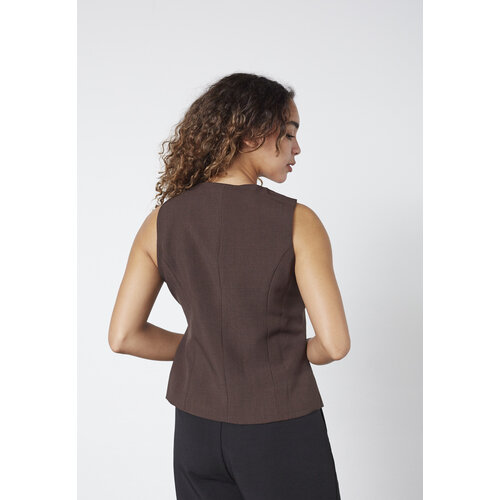Sisters Point Gema-VE1 Gilet Chocolate Sisters Point Gema-VE1 Gilet Chocolate