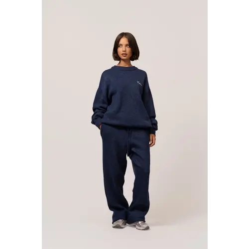 Equalité Fluffy Knit Pants Navy Equalité Fluffy Knit Pants Navy